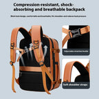 Sac à dos ordinateur 15,6 pouces extensible en simili cuir