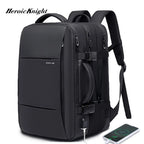 Sac à dos ordinateur homme de voyage, extensible de 22 à 35 litres
