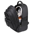 Sac à dos ordinateur à roulettes homme, roues silencieuses