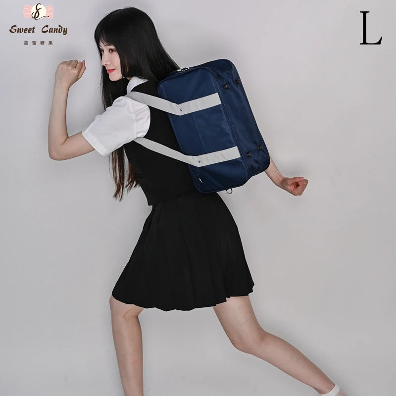 Sac bandoulière ordinateur 15,6 pouces, sac de cours en toile oxford