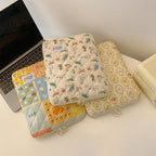 Pochette ordinateur femme matelassée imprimée, 11 à 15 pouces