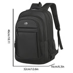 Sac à dos ordinateur 15,6 pouces noir, liseré coloré au choix