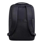 Sac à dos ordinateur 16 pouces noir, profil fin et dos matelassé
