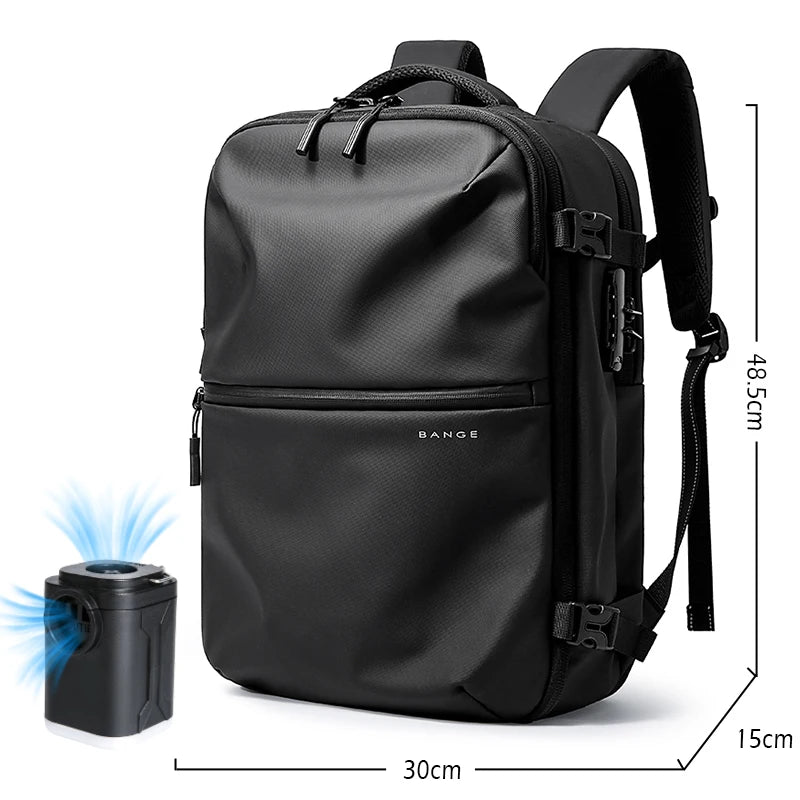 Sac à dos ordinateur avec compartiment sous vide