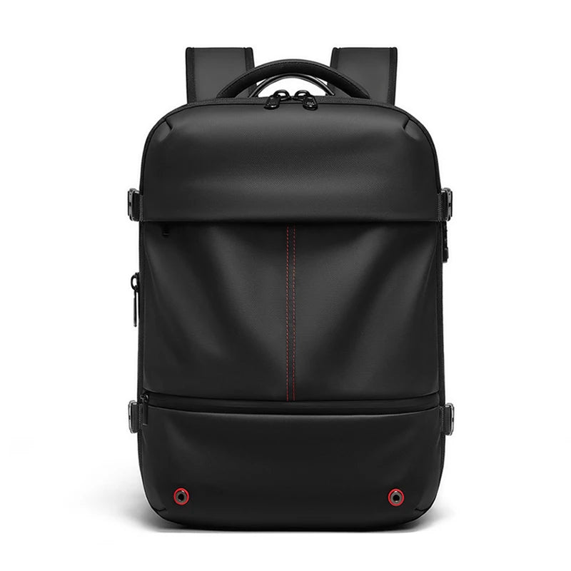 Un sac à dos ordinateur à compression sous vide
