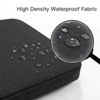 Pochette ordinateur matelassée à poignée et poche avant zippée