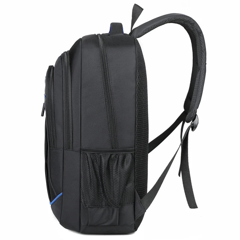 Sac à dos ordinateur 15,6 pouces noir, liseré coloré au choix