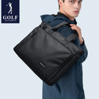 Sacoche ordinateur homme 15,6 pouces, oxford et passant trolley