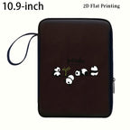 Pochette ordinateur et tablette imprimé panda, 10,9 ou 12,9 pouces