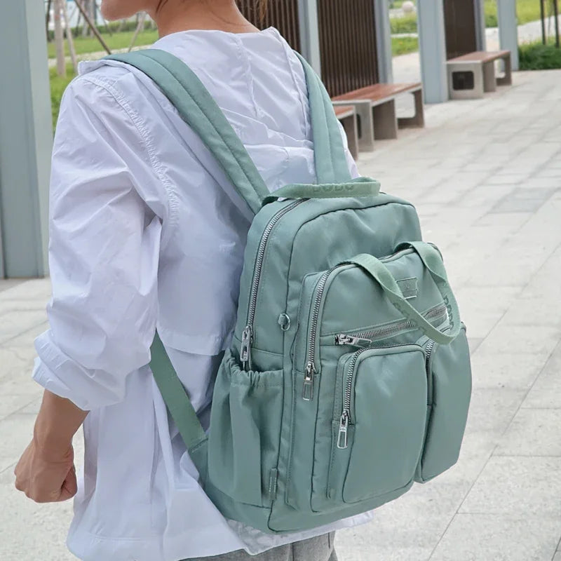 Sac à dos ordinateur 11 pouces compact en nylon, avec bandoulière