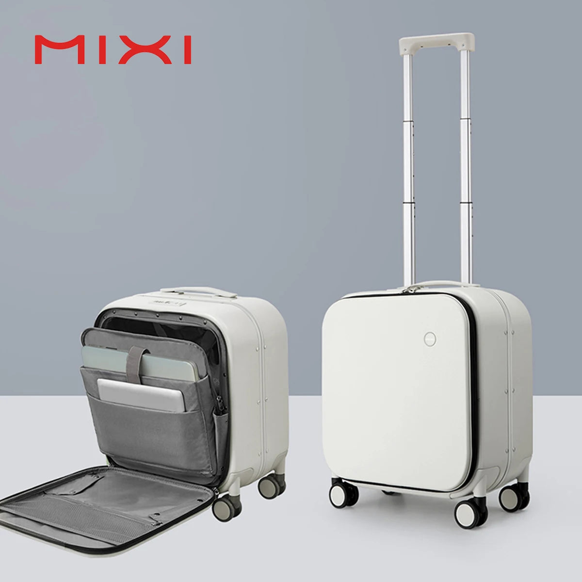 Trolley ordinateur à coque polycarbonate et cadre aluminium, 41 L
