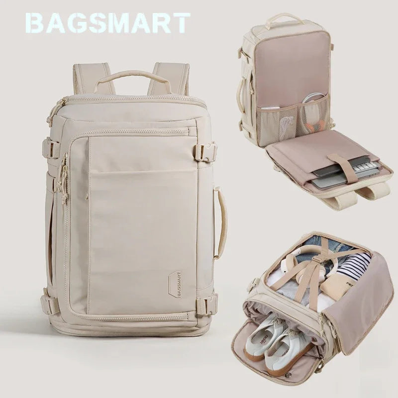 Sac à dos ordinateur 15,6 pouces à ouverture valise, 28 ou 38 litres