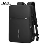 Sac à dos ordinateur USB extensible 23 à 39 L, 17 pouces