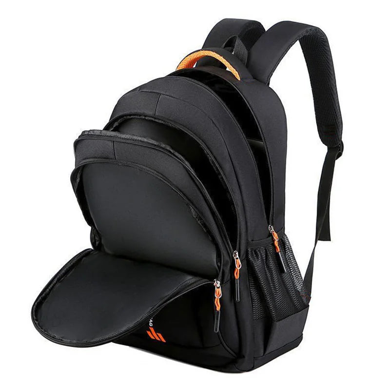 Sac à dos ordinateur 5 compartiments, liseré réfléchissant