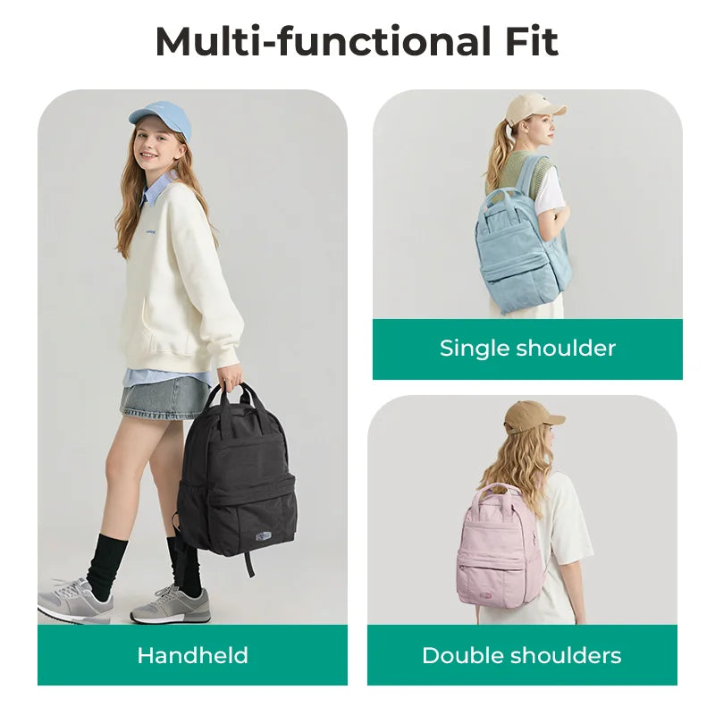 Sac à dos ordinateur ergonomique 14 pouces en polyester, 9 coloris