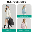 Sac à dos ordinateur ergonomique 14 pouces en polyester, 9 coloris
