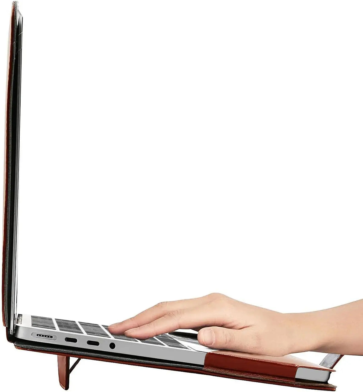 Un étui support pour travailler en déplacement