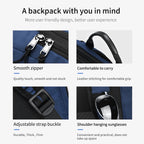 Sac à dos ordinateur 15,6 pouces fin et extensible, nylon déperlant