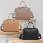 Sacoche ordinateur bandoulière 16 pouces, double zip et deux anses