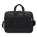 Sacoche ordinateur 15,6 pouces en nylon, double poche avant