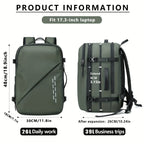 Sac à dos ordinateur 17,3 pouces extensible de 26 à 39 litres