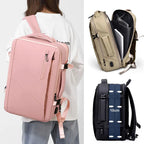 Sac à dos ordinateur 15,6 pouces, ouverture valise et soufflet 50 L