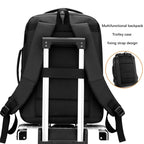 Sac à dos ordinateur extensible 17 pouces, soufflet de 5 cm et USB