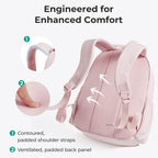 Sac à dos ordinateur ergonomique 14 pouces en polyester, 9 coloris