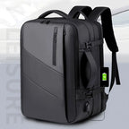 Sac à dos ordinateur 15,6 pouces, ouverture valise et soufflet 50 L