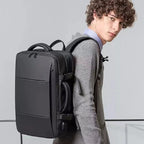 Sac à dos ordinateur homme 17,3 pouces extensible, port USB