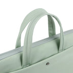 Pochette ordinateur avec poignées en nylon et poche avant