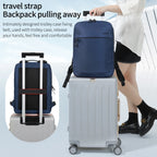 Sac à dos ordinateur 15,6 pouces fin et extensible, nylon déperlant