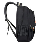 Sac à dos ordinateur 5 compartiments, liseré réfléchissant