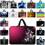 Pochette ordinateur avec poignée, 15 imprimés, 10 à 17 pouces