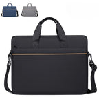 Sacoche ordinateur homme 15-16 pouces en toile oxford chinée