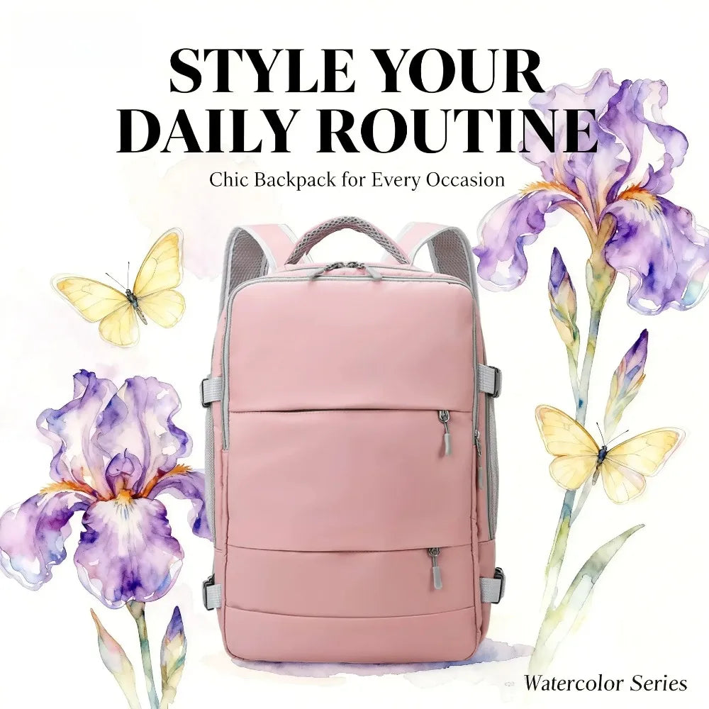Sac à dos ordinateur 15,6 pouces avec compartiment chaussures et USB