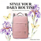 Sac à dos ordinateur 15,6 pouces avec compartiment chaussures et USB