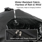 Sac à dos ordinateur homme en TPU imperméable, à rabat, 28 litres