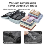Sac à dos ordinateur 16 pouces de voyage, compression sous vide