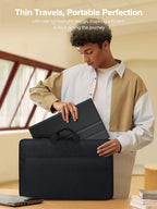 Housse ordinateur protection 24 pouces pour écran portable, poignées