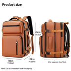 Sac à dos ordinateur 15,6 pouces extensible en simili cuir
