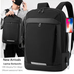 Sac à dos ordinateur extensible 17 pouces, soufflet de 5 cm et USB