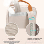 Sac à dos ordinateur en nylon, compartiment alvéolé, 13 à 16 pouces