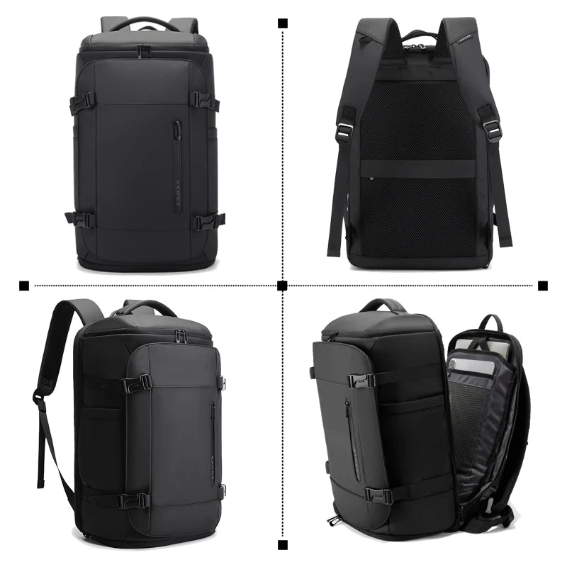 Sac à dos ordinateur homme format cabine, trois compartiments
