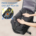 Sac à dos ordinateur de voyage à compression sous vide, 30 litres