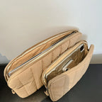 Housse ordinateur matelassée effet doudoune, tablette ou 14 pouces