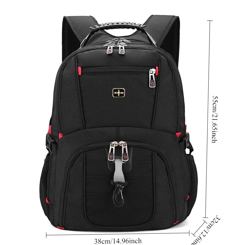 Un sac à dos ordinateur en nylon 1680D dense