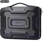 Coque ordinateur rigide noire en EVA, relief en croix, 13 à 16 pouces