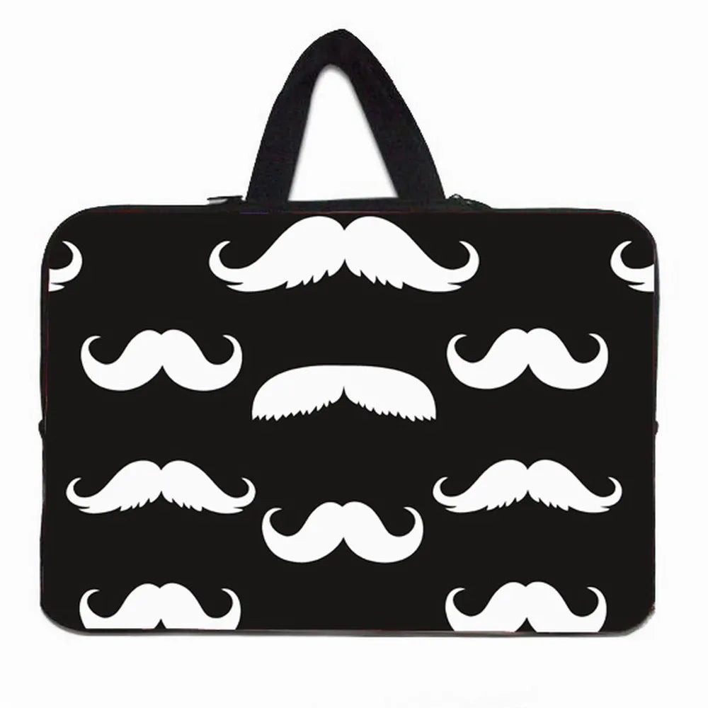 Pochette ordinateur avec poignée, 15 imprimés, 10 à 17 pouces