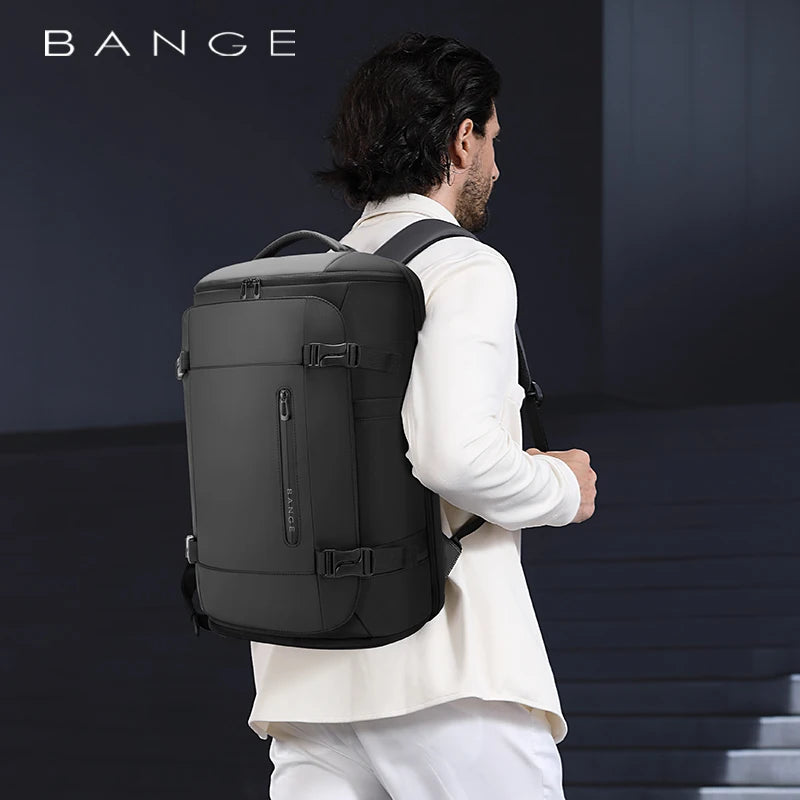 Sac à dos ordinateur homme format cabine, trois compartiments